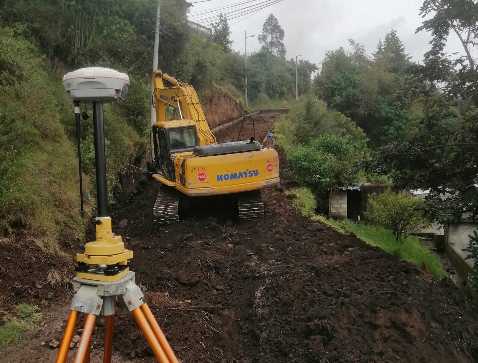 Topografía con Equipo GNSS y Autocad Civil 3D